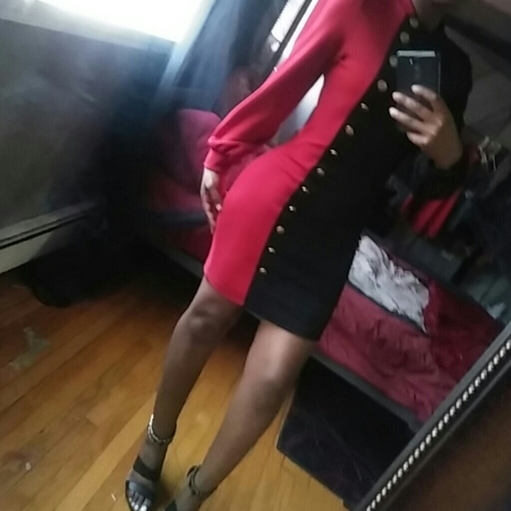 Red/ Blk dress
